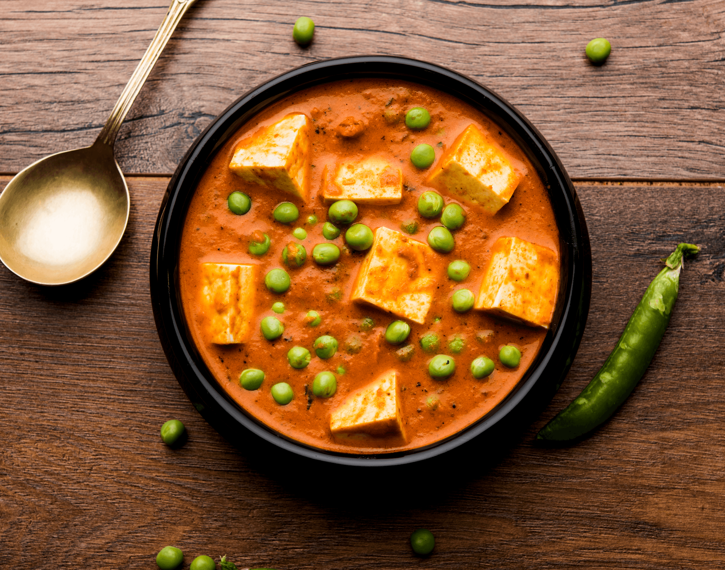 Matar Paneer