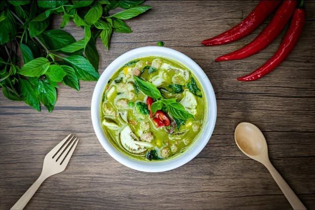 Thai Green Curry with Vegetables